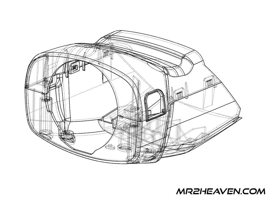 MR2Heaven Steering Clamshell Cover