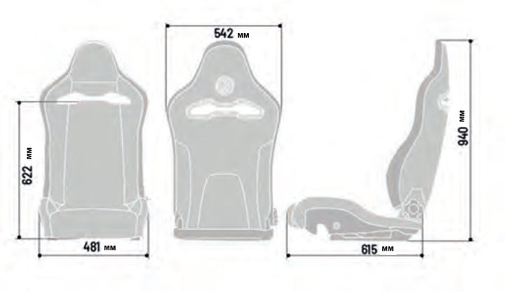 Sparco Seat SPX - Reclinable + Carbon - OEM Spec