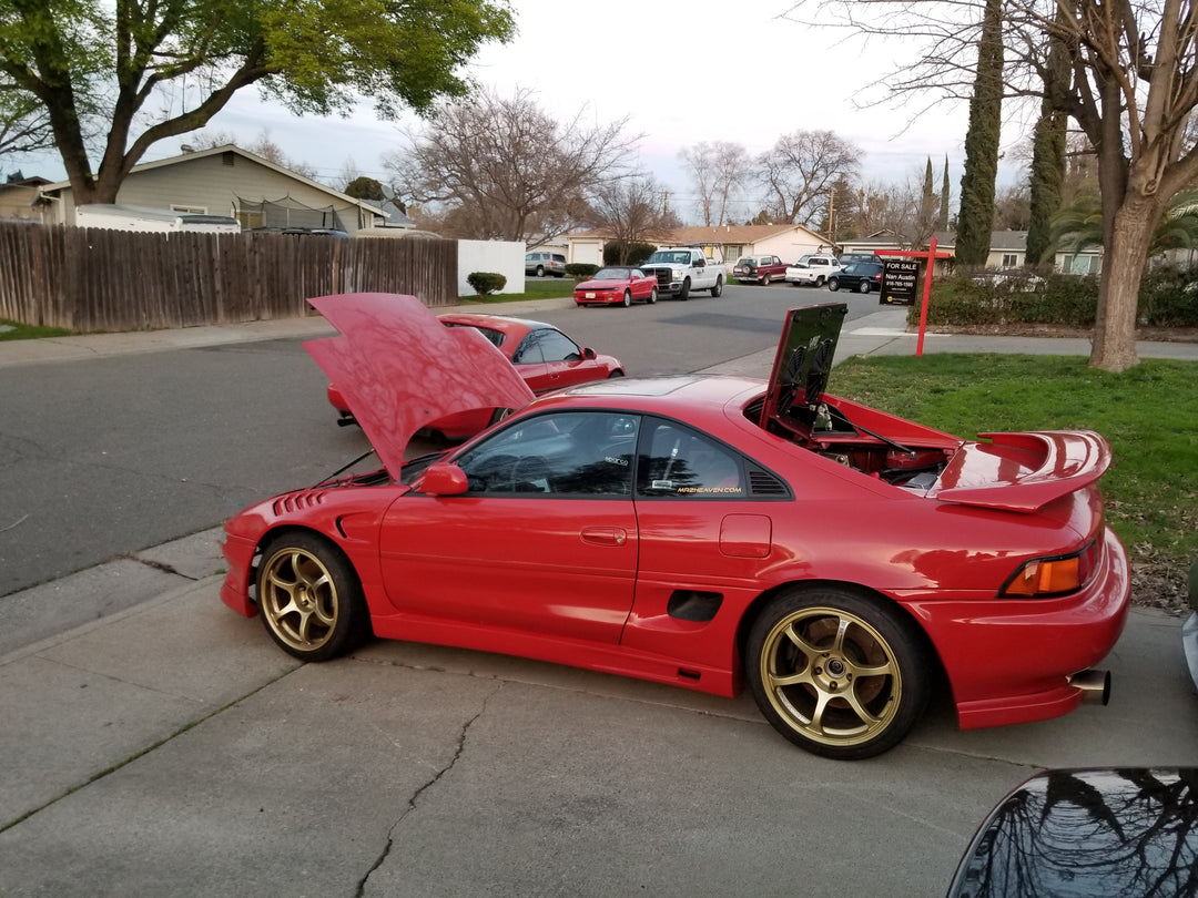 MR2Heaven Vented Fenders - Fiberglass and Carbon Fiber Available