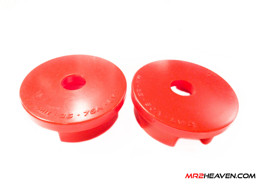 MR2Heaven Polyurethane 3SGTE Turbo Engine Mount Hybrid Inserts - Fits 5SFE, K20, V6, 2GR running 3SGTE turbo mounts