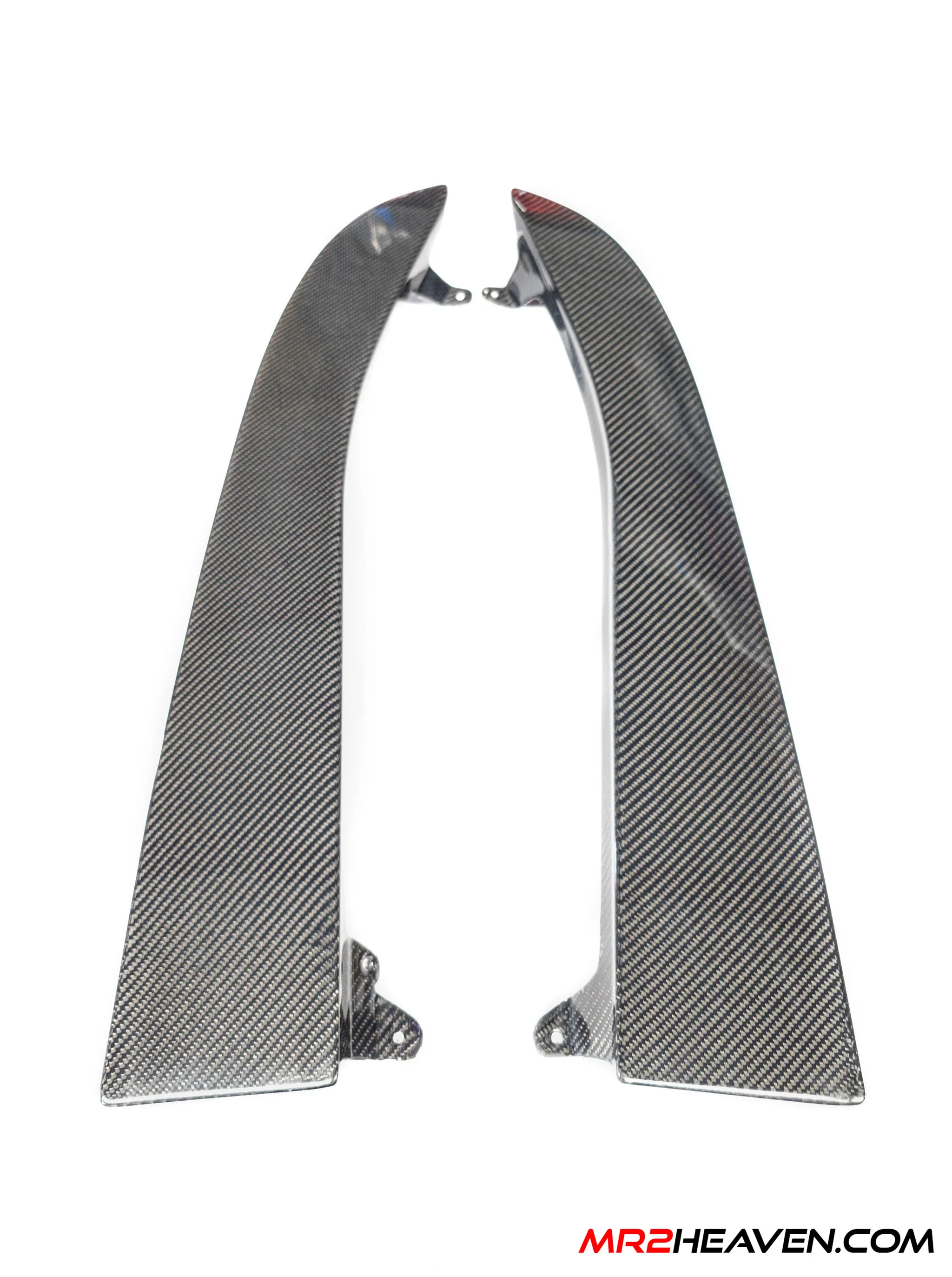 MR2Heaven OEM 91 Style Engine Lid Inspection Panels - Carbon Fiber