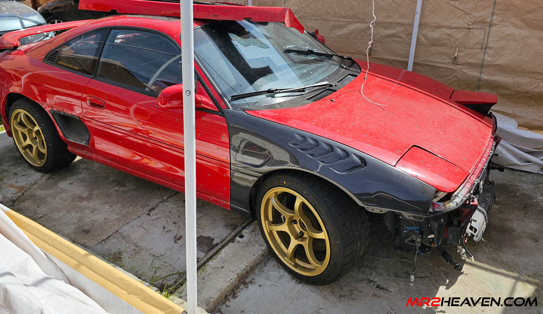MR2Heaven Vented Fenders - Fiberglass and Carbon Fiber Available