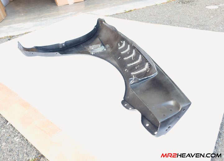 MR2Heaven Vented Fenders - Fiberglass and Carbon Fiber Available
