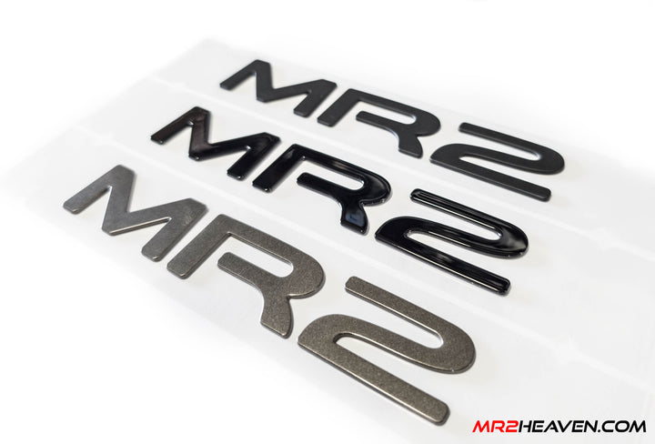 1991-1998 SW20 "MR2" Kouki Center Panel Reproduction Emblem w/ Optional Gold Plating
