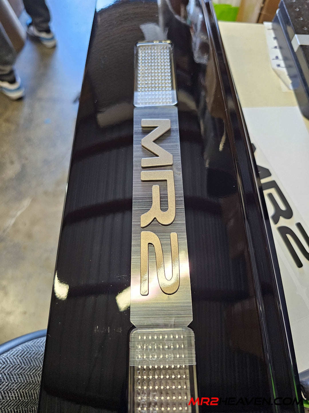 1991-1998 SW20 "MR2" Kouki Center Panel Reproduction Emblem w/ Optional Gold Plating