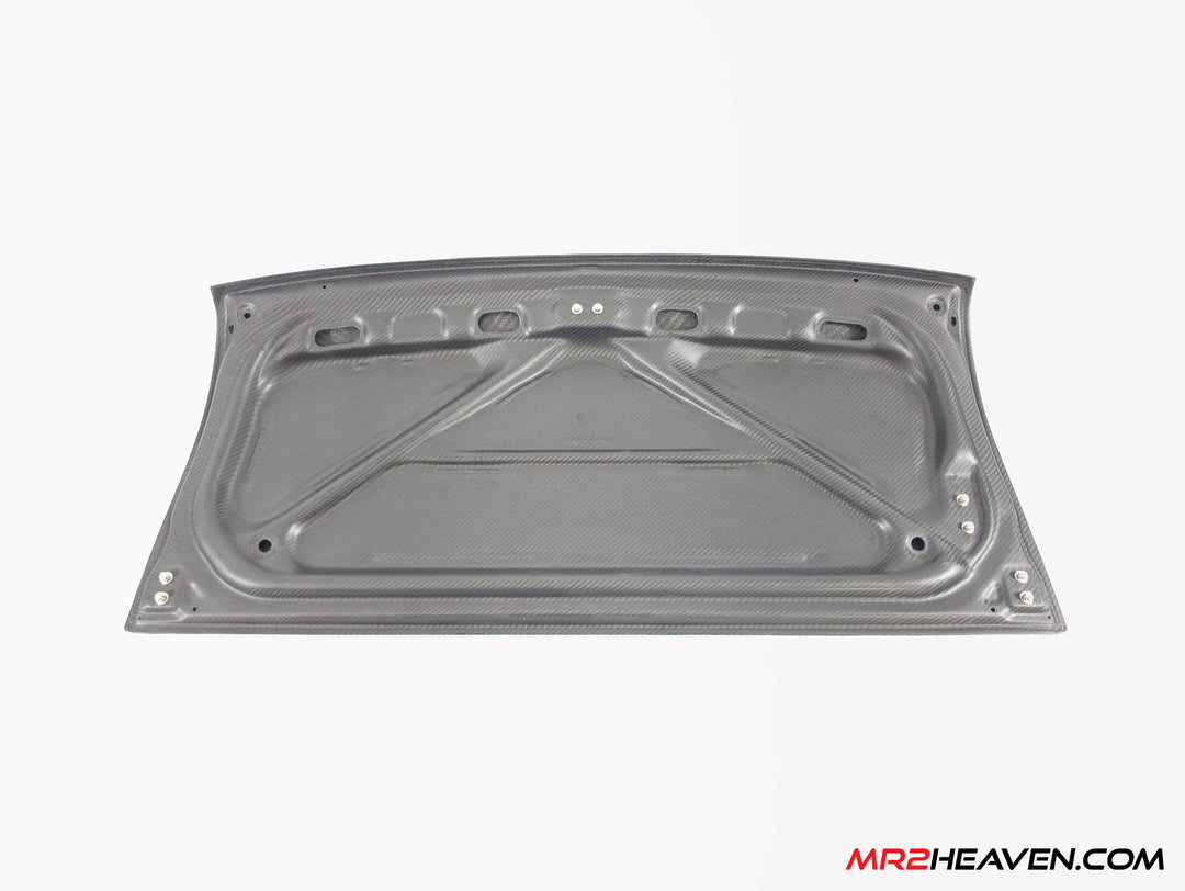 MR2Heaven Full Pre-Preg/Dry Carbon Fiber OEM Style Trunk Lid - Fiberglass and Carbon Fiber Available