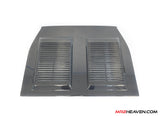 MR2Heaven Full Pre-Preg/Dry Carbon Fiber OEM Turbo Style Engine Lid - Fiberglass and Carbon Fiber Available