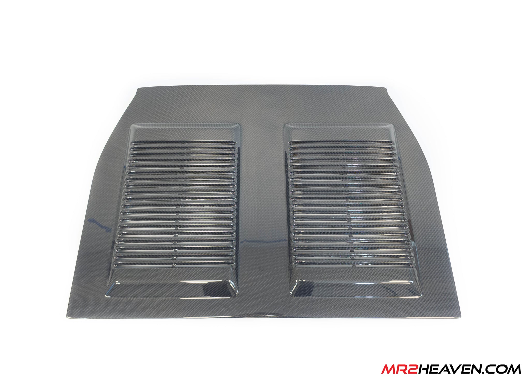 MR2Heaven Full Pre-Preg/Dry Carbon Fiber OEM Turbo Style Engine Lid - Fiberglass and Carbon Fiber Available