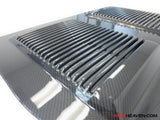 MR2Heaven Full Pre-Preg/Dry Carbon Fiber OEM Turbo Style Engine Lid - Fiberglass and Carbon Fiber Available