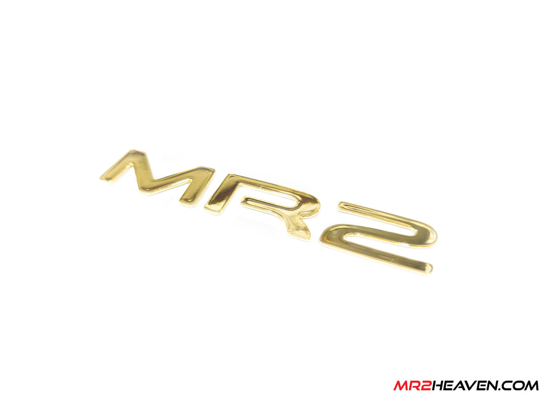 1991-1998 SW20 "MR2" Kouki Center Panel Reproduction Emblem w/ Optional Gold Plating