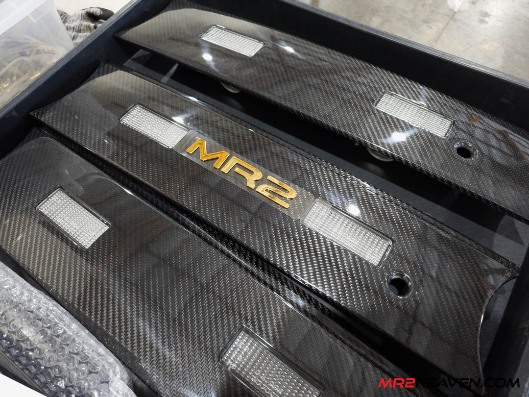 1991-1998 SW20 "MR2" Kouki Center Panel Reproduction Emblem w/ Optional Gold Plating