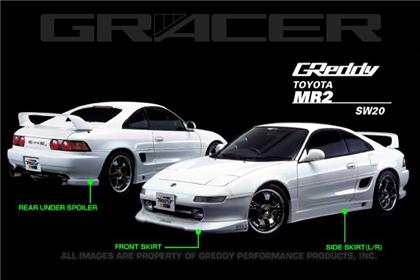 Authentic GReddy Gracer Side Skirts for 91-98 Toyota MR2 – MR2 Heaven