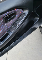 MR2Heaven Full Pre-Preg/Dry Carbon Fiber Complete Replacement Interior Trim - #5 and #6 - Door Cup Handle Covers (LHD and RHD)
