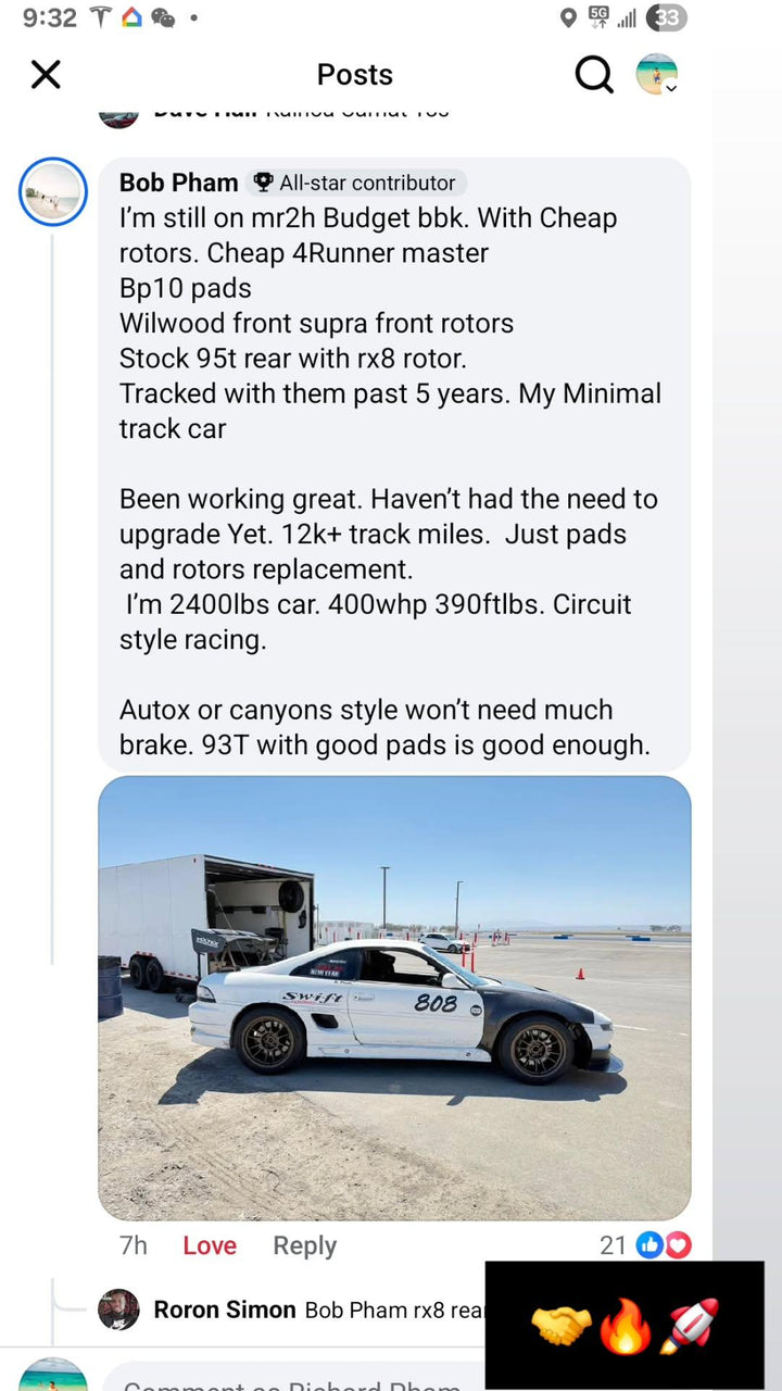 MR2Heaven Ultimate Wilwood FRONT & REAR Big Brake Bundle Kit - 1991-1998 MR2