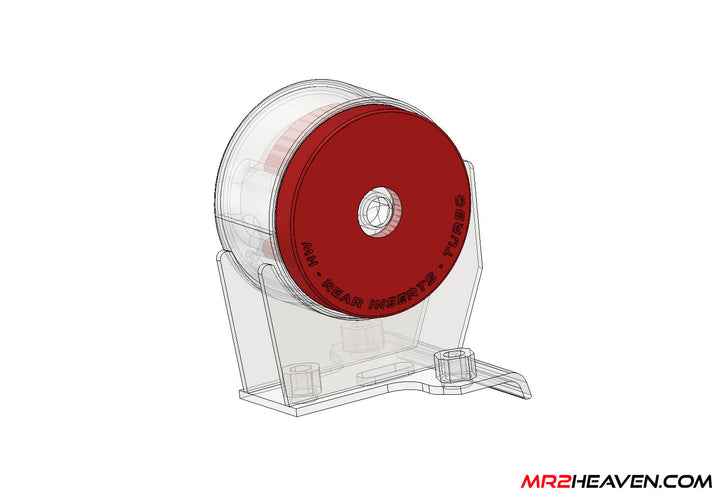 MR2Heaven Polyurethane 3SGTE Turbo Engine Mount Hybrid Inserts - Fits 5SFE, K20, V6, 2GR running 3SGTE turbo mounts