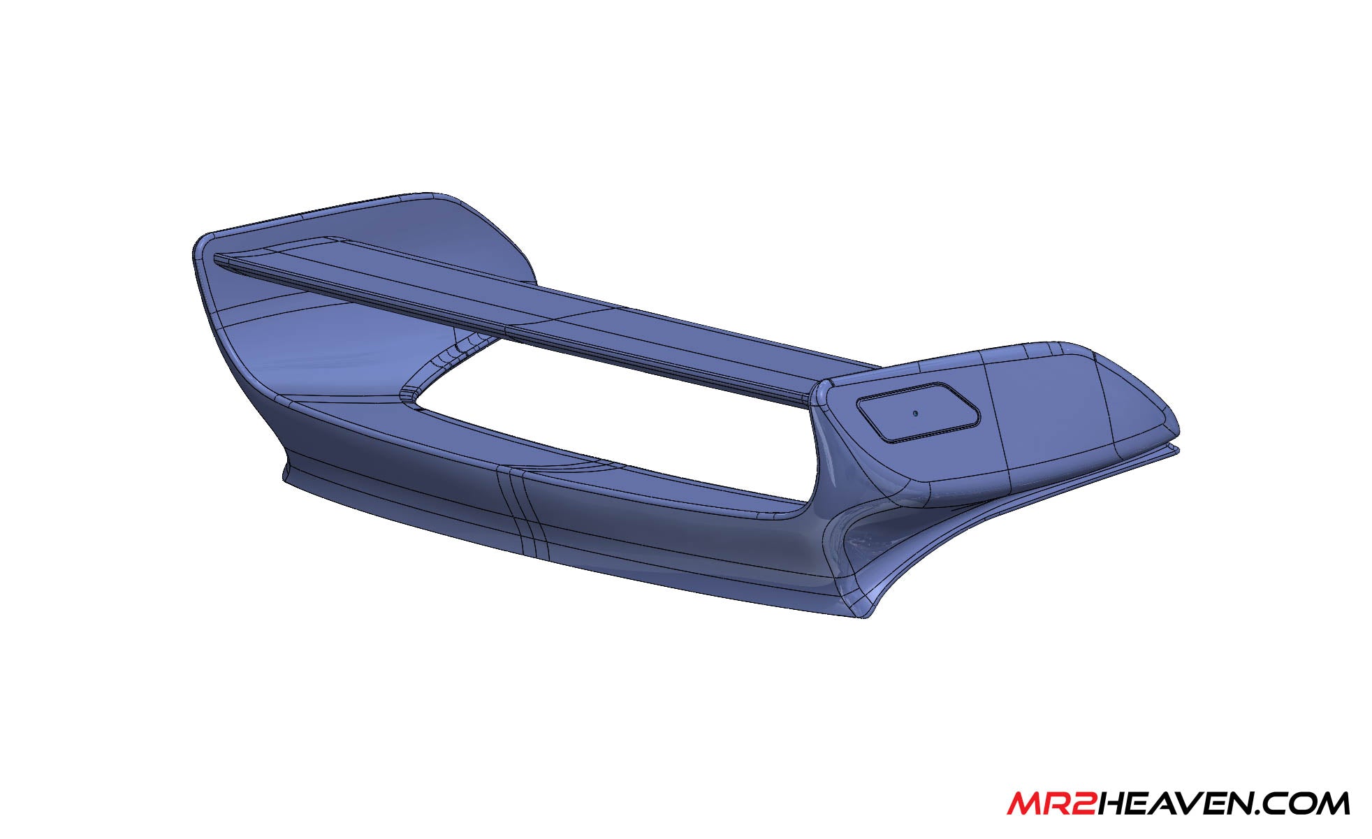 MR2Heaven Phoenix Power Style Spoiler - Fiberglass and Carbon