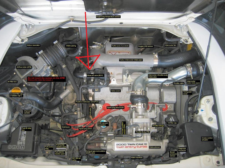 MR2Heaven Silicone OEM Blow Off Valve Re-circulation Hose, 1" To 1", 2.25" Long, GEN2/GEN3 3SGTE