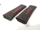 COOL GEL Padded Genuine Leather Seat Belt Pads