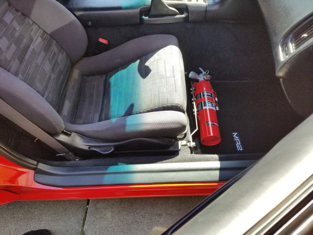 MR2Heaven Passenger Seat Fire Extinguisher Mount