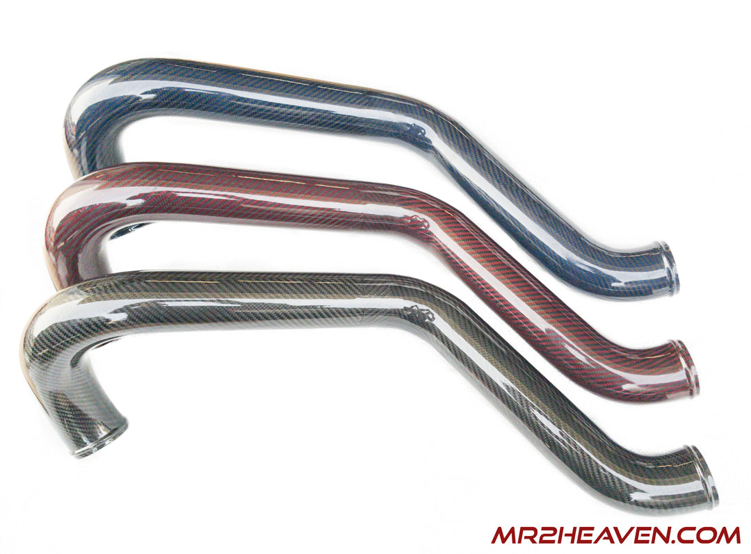 Carbon Fiber/Forged CF Intercooler Pipes - For Side Mount Intercooler - (NEW VERSION 2.3 Q4 2022+)