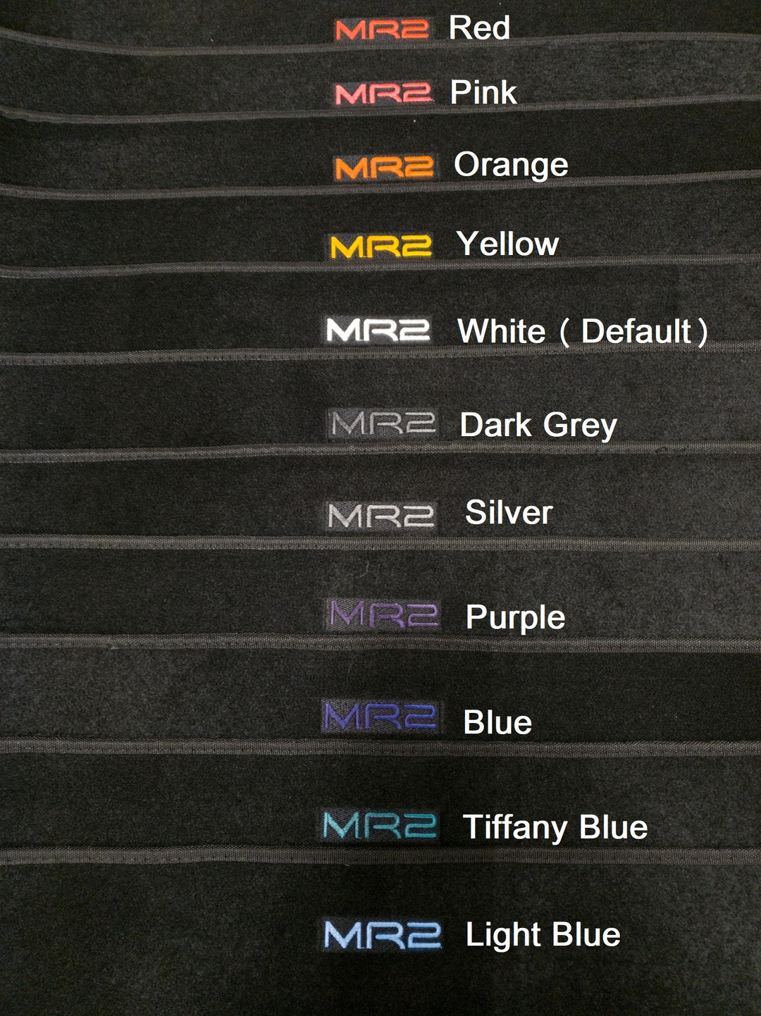 MR2Heaven Reproduction Floor Mats