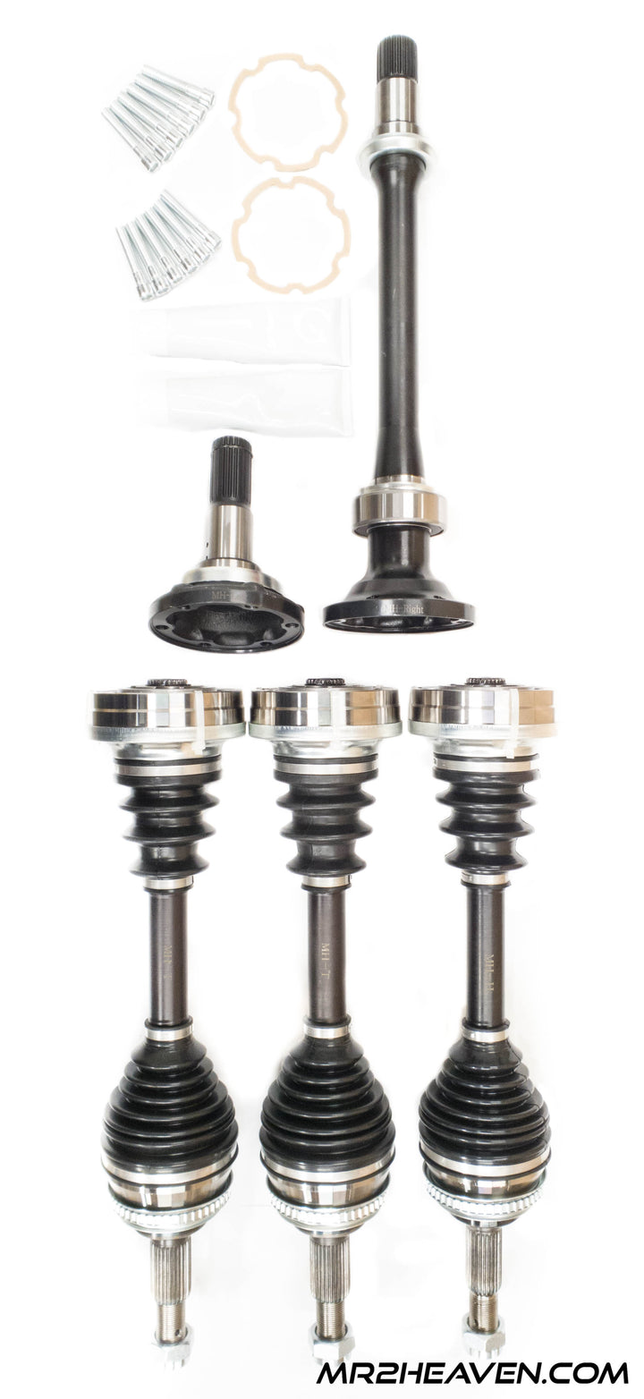 Toyota MR2 Full E153 Axles with CV joints + LSD/Non LSD Stubs