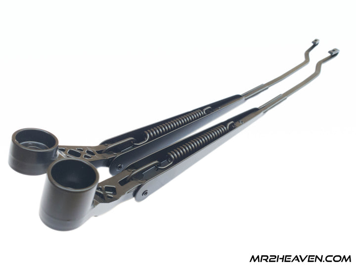 Reproduction 1991-1998 MR2 Wiper Arms With 1993+ Updated "J Hook" Mounting System - ***2024 - RHD & LHD Available***