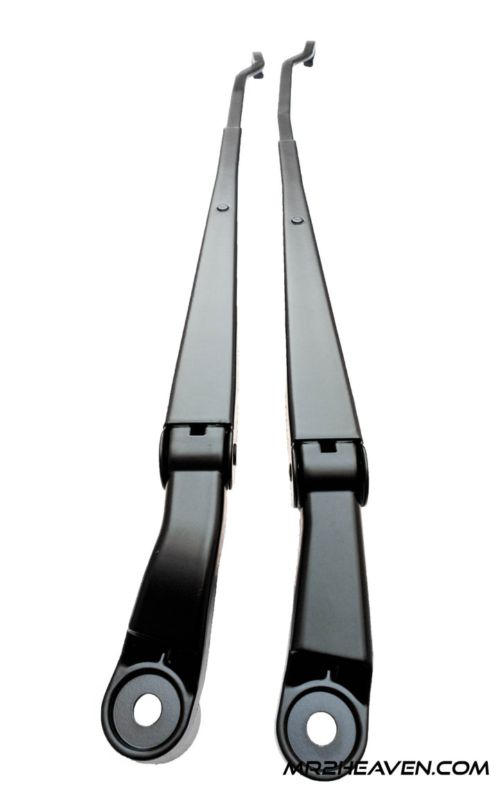 Reproduction 1991-1998 MR2 Wiper Arms With 1993+ Updated "J Hook" Mounting System - ***2024 - RHD & LHD Available***