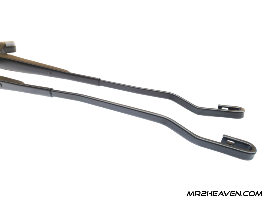 Reproduction 1991-1998 MR2 Wiper Arms With 1993+ Updated "J Hook" Mounting System - ***2024 - RHD & LHD Available***