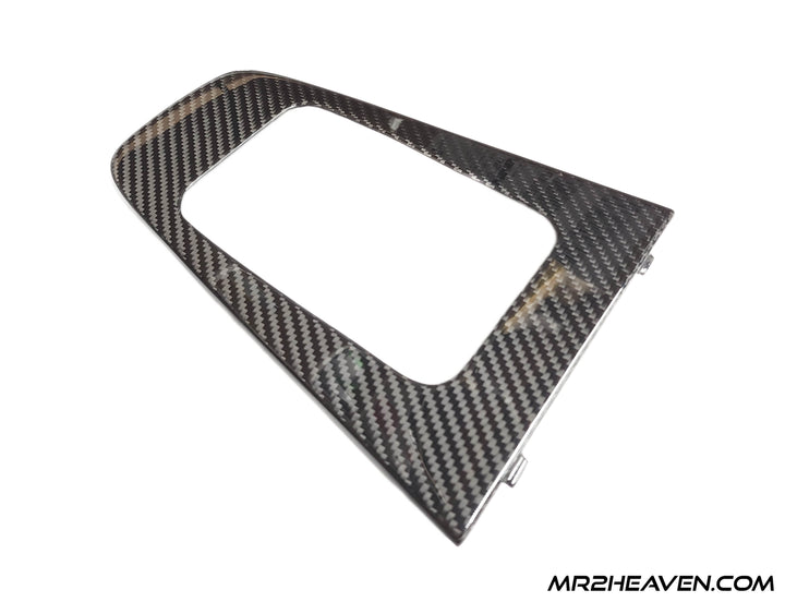 MR2Heaven Full Pre-Preg/Dry Carbon Fiber Complete Replacement Interior Trim - #4 OEM Shifter Trim Cover (LHD & RHD)