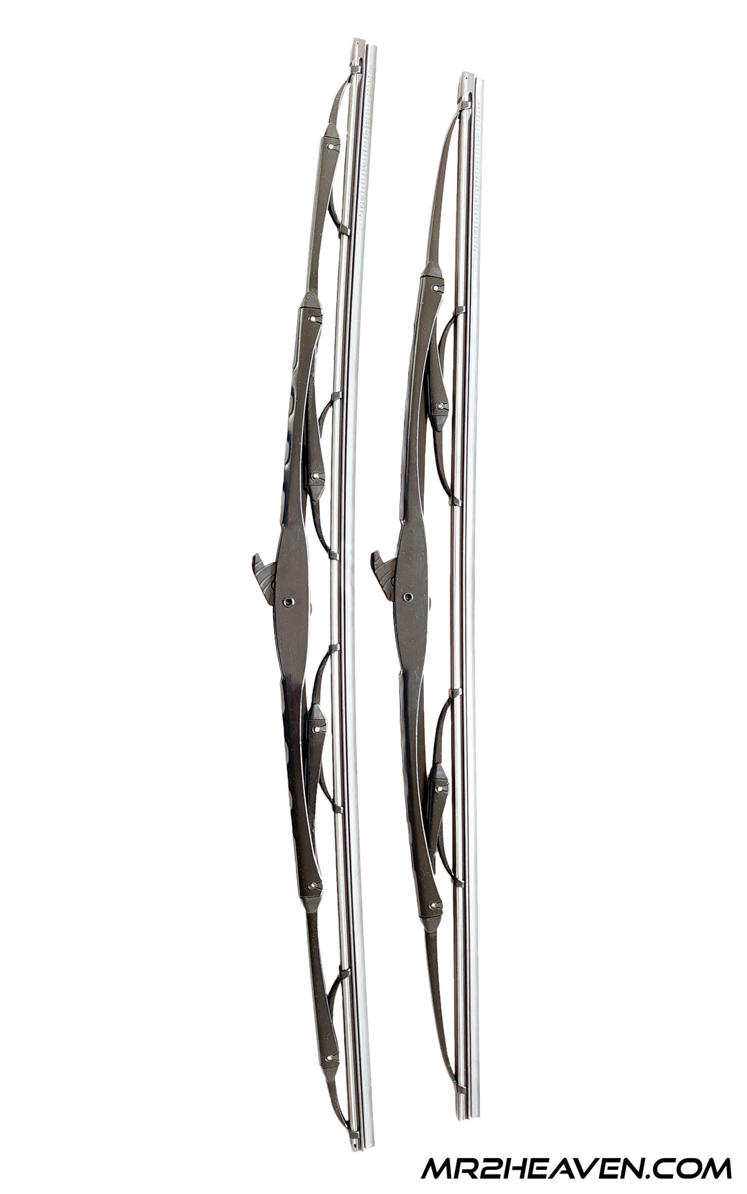 Reproduction 1991-1998 MR2 Wiper Arms With 1993+ Updated "J Hook" Mounting System - ***2024 - RHD & LHD Available***