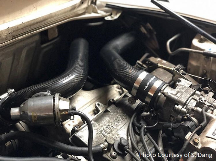 Carbon Fiber/Forged CF Intercooler Pipes - For Side Mount Intercooler - (NEW VERSION 2.3 Q4 2022+)