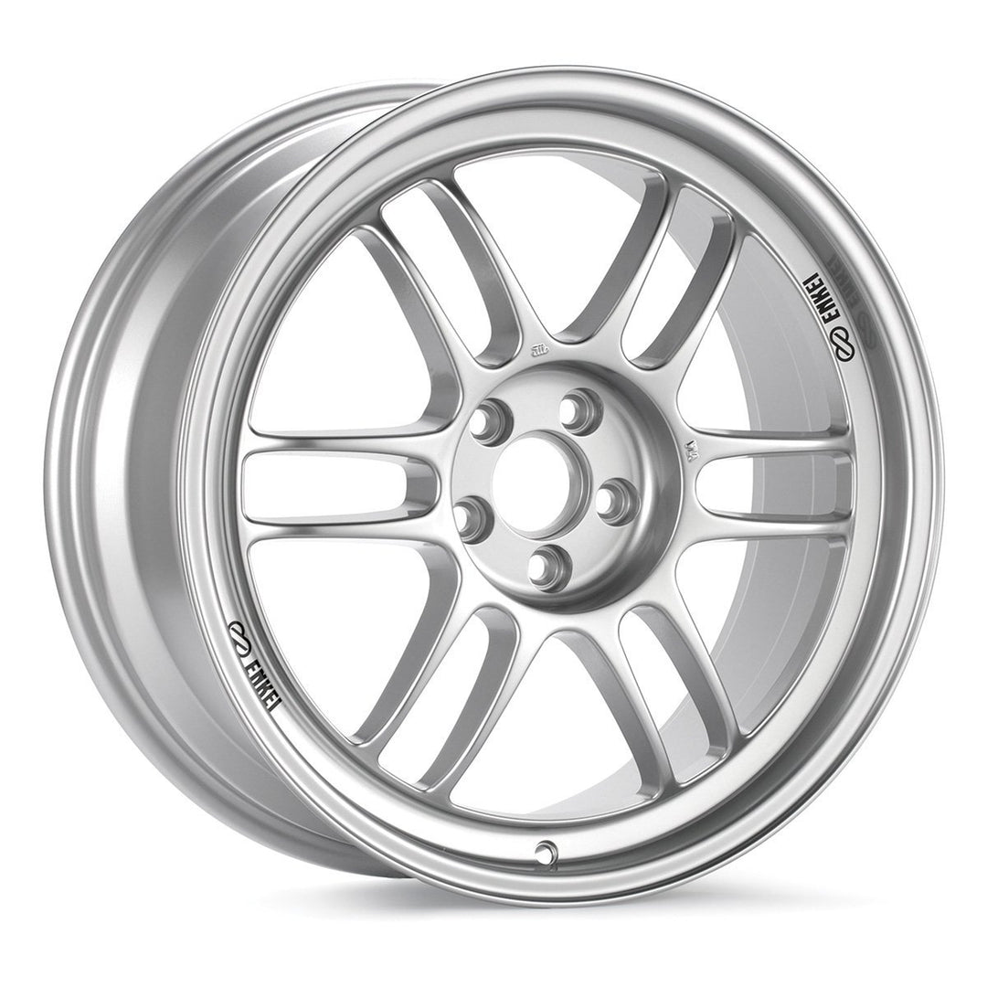 ENKEI RPF1 17X8 & 17X9 STAGGERED WHEELS - Silver