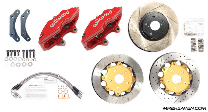 MR2Heaven Ultimate Wilwood FRONT BIG Brake Kit - 1991-1998 MR2