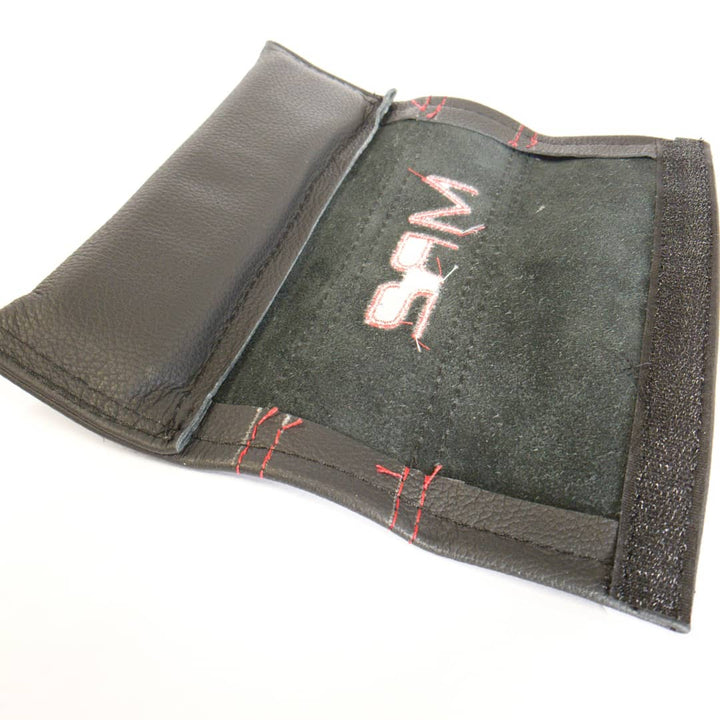 COOL GEL Padded Genuine Leather Seat Belt Pads