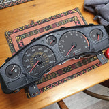Dry Carbon Fiber Gauge Cluster Overlay