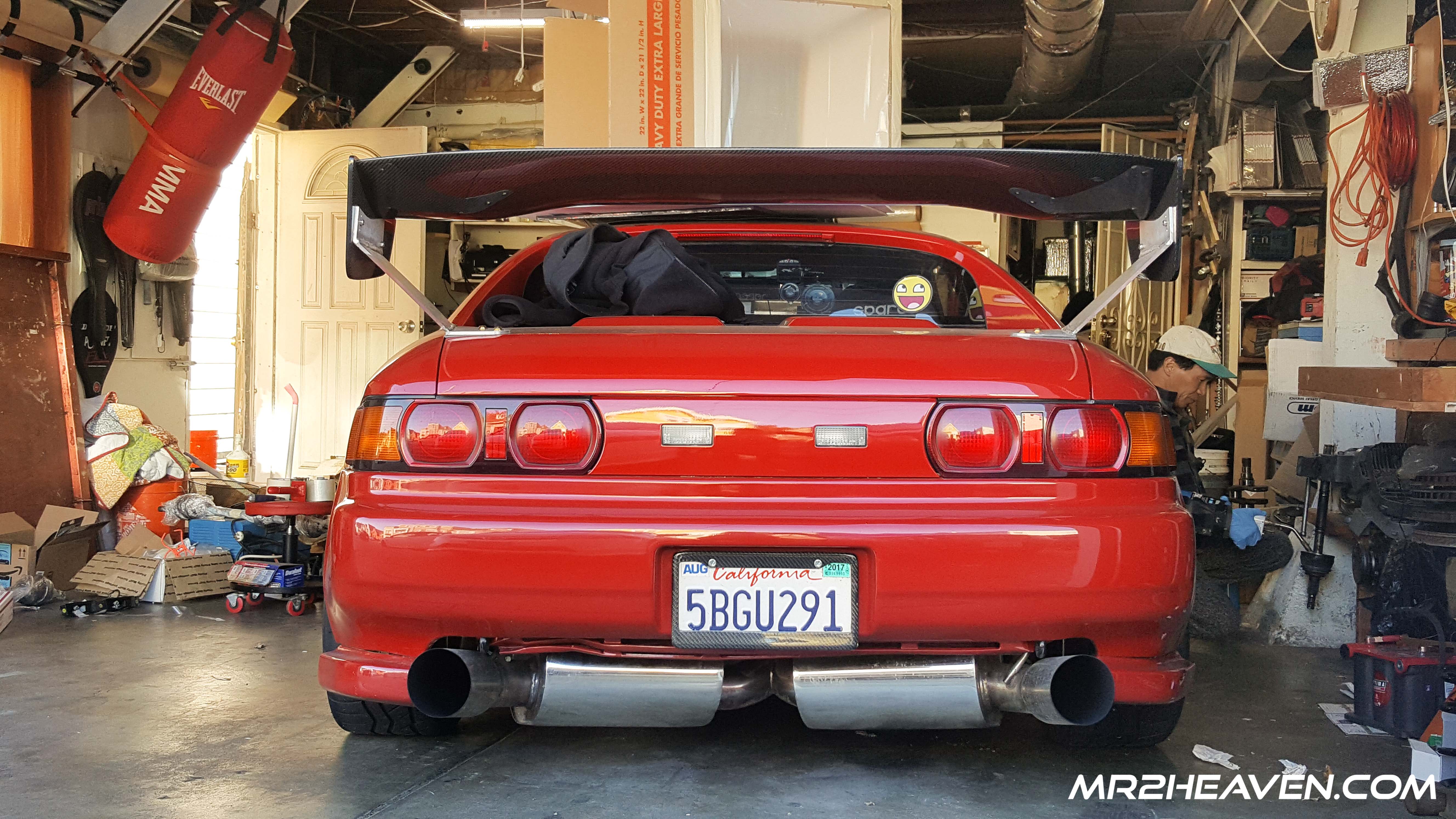 MR2Heaven Stage 2 Carbon Fiber Wing Installation Guide