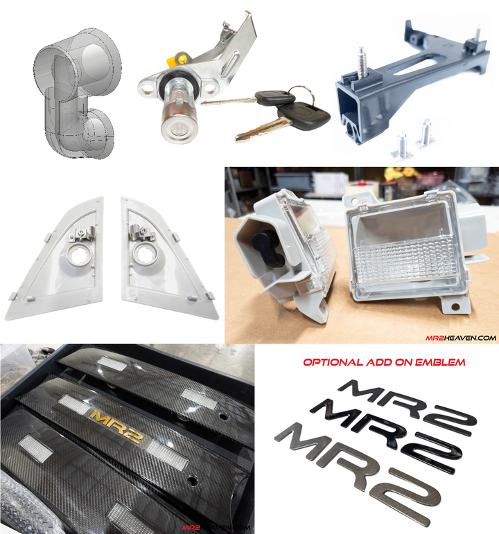 MR2Heaven Reproduction Kouki Tail Lights - Full Kit Combo Deal [AMBER, RED & CLEAR AVAILABLE]