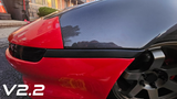 Reproduction JDM Front Solid Side Moldings (Front Side Marker Deletes)