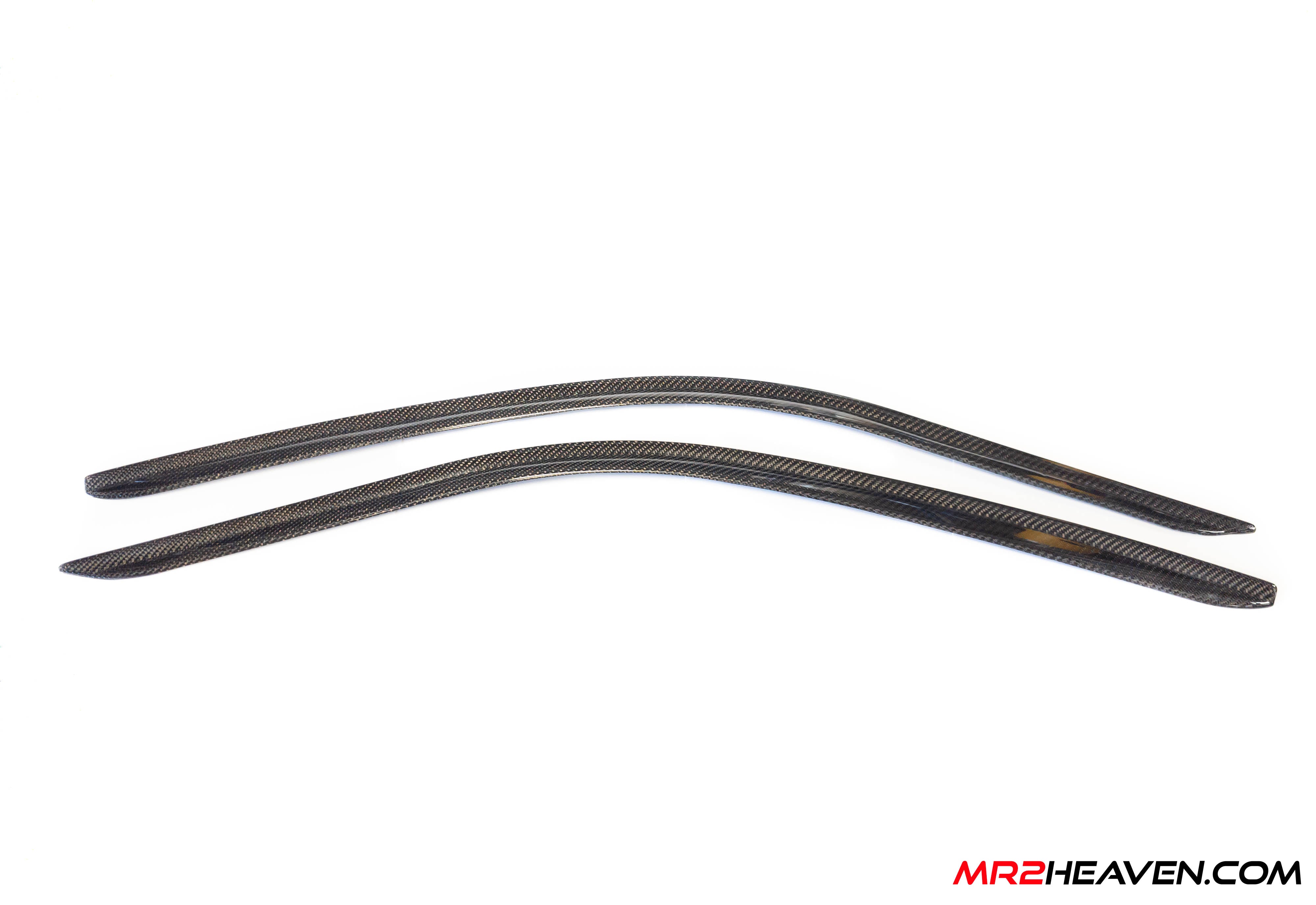 MR2Heaven Rare JDM Window Shade Visor Reproduction - Carbon Fiber