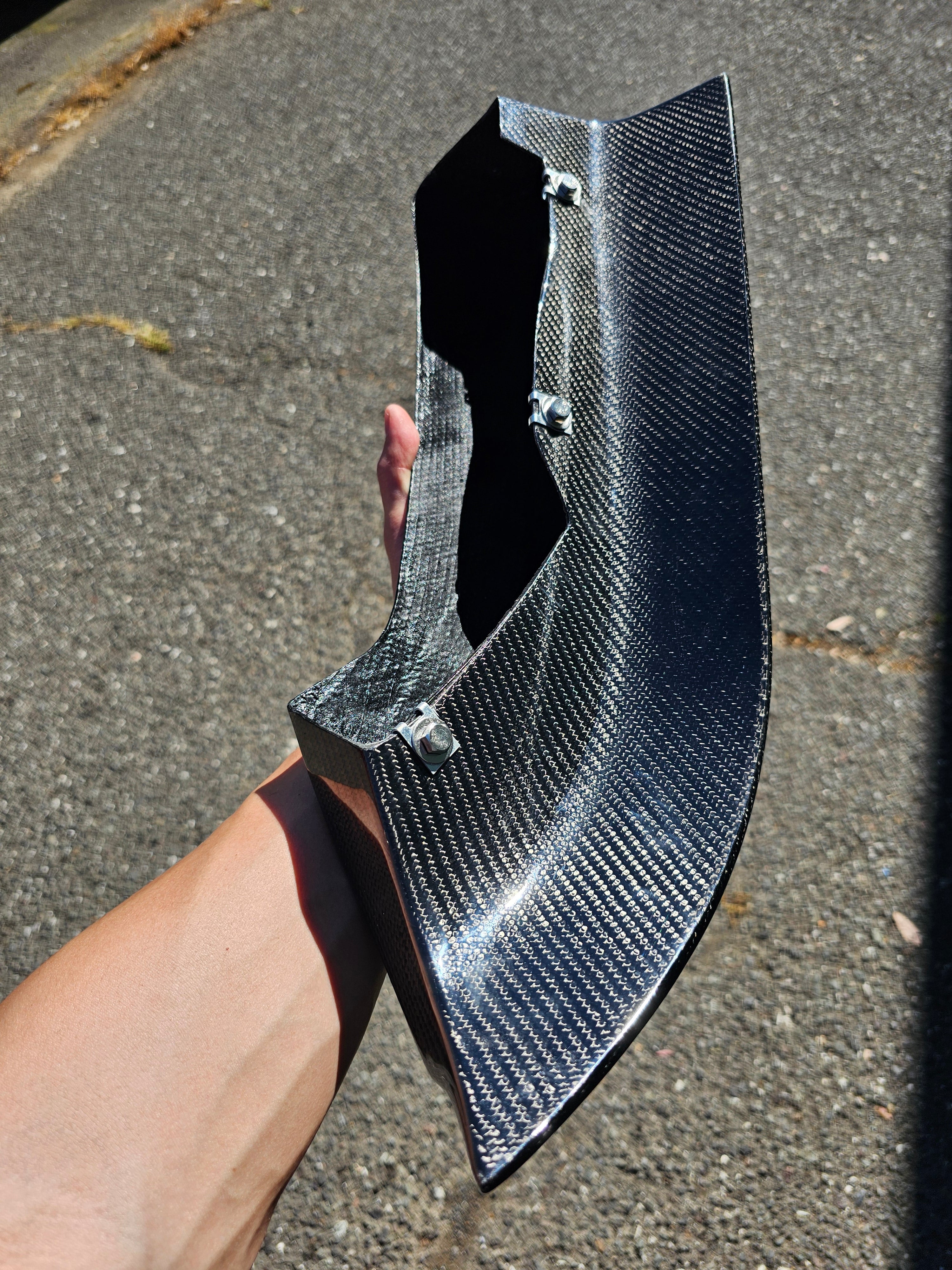 MR2Heaven - Bomex Style Rear Add On - Fiberglass and Carbon Fiber