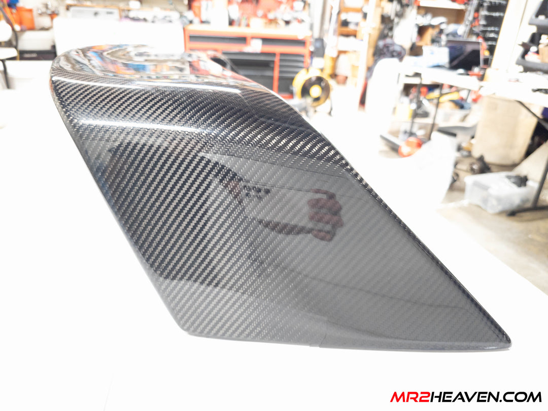 MR2Heaven Greddy Style Spoiler Reproduction - Fiberglass and Carbon Fiber Available