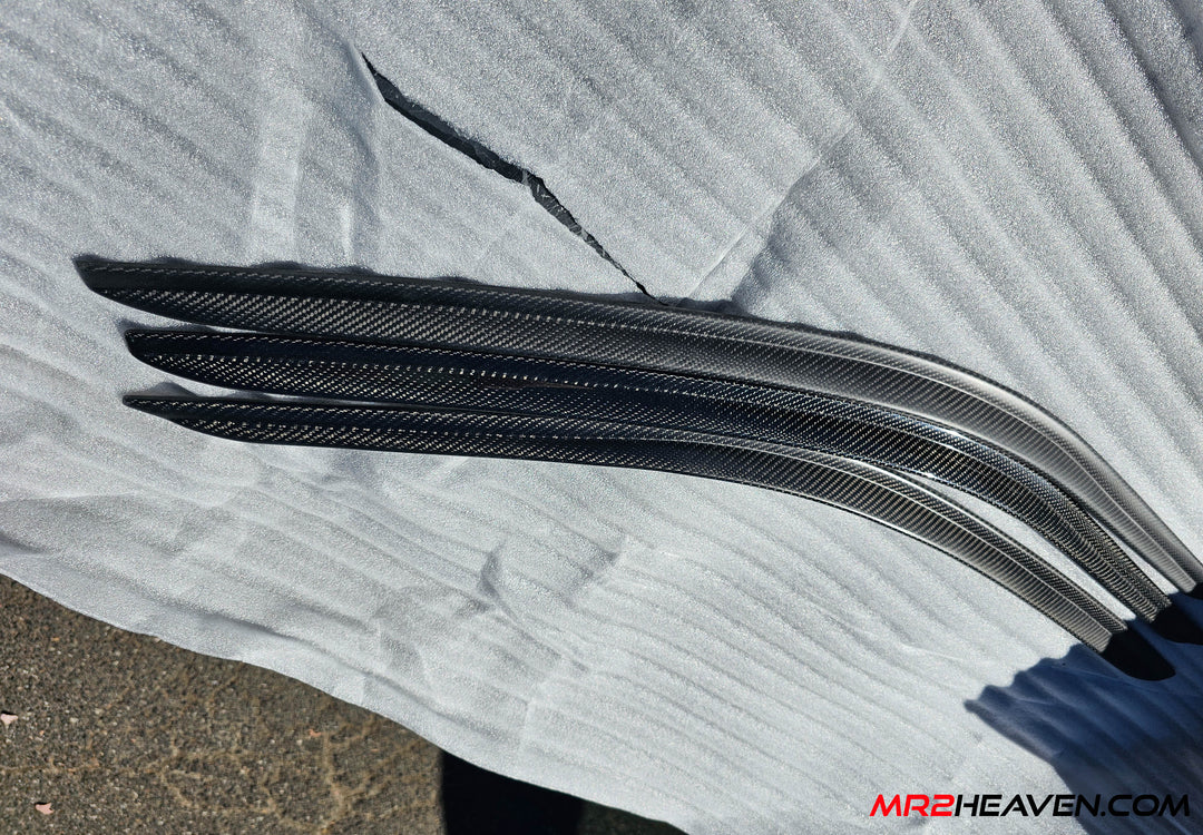 MR2Heaven Rare JDM Window Shade Visor Reproduction - Carbon Fiber Available [SUNROOF AND HARDTOP MODELS ONLY]