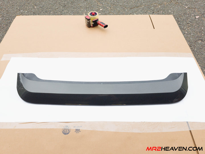 MR2Heaven East Bear Style 91 Spoiler Add On - Fiberglass and Carbon Fiber Available