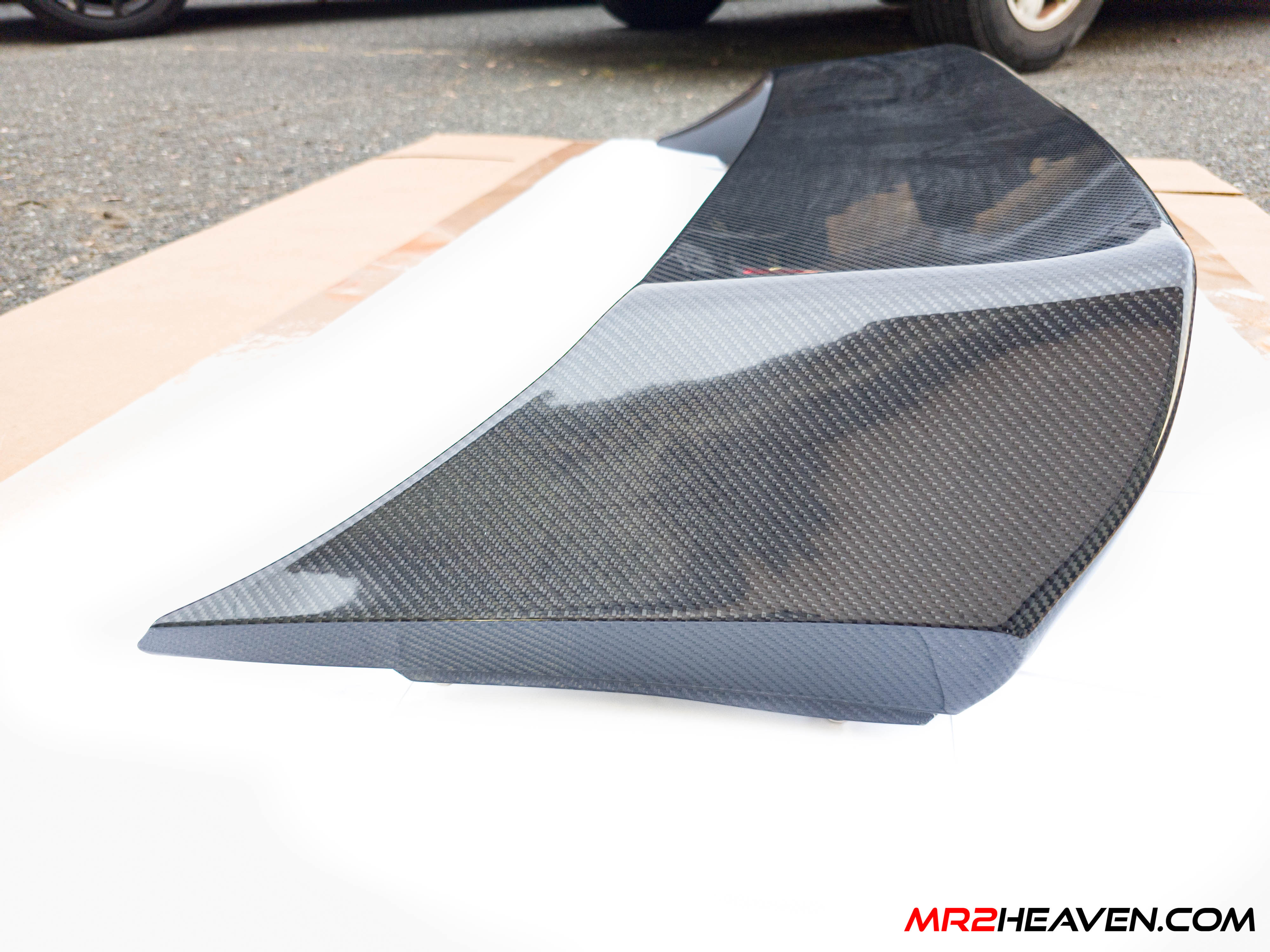 MR2Heaven Autopista Style Spoiler - Fiberglass and Carbon Fiber