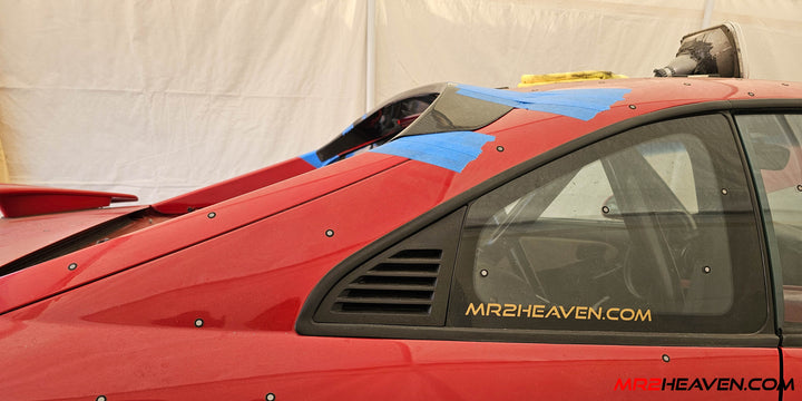 MR2Heaven MADPSI Roof Spoiler Reproduction - Fiberglass and Carbon Fiber Available