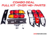 MR2Heaven Reproduction Kouki Tail Lights - Full Kit Combo Deal [AMBER, RED & CLEAR AVAILABLE]