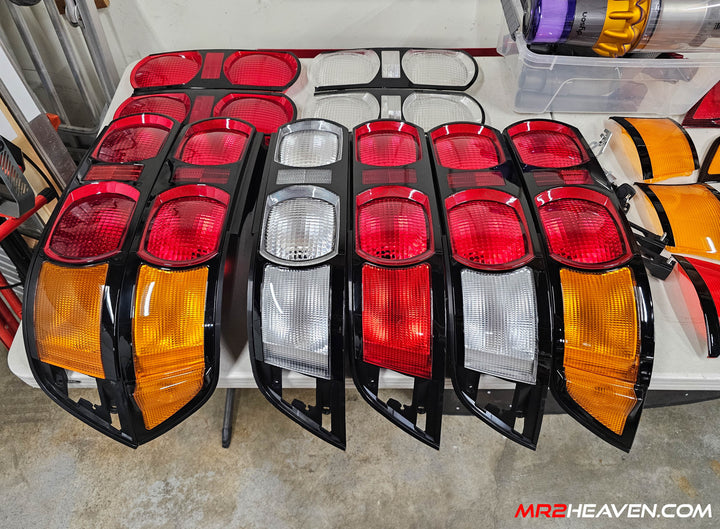 MR2Heaven Reproduction Kouki Tail Lights - Full Kit Combo Deal [AMBER, RED & CLEAR AVAILABLE]