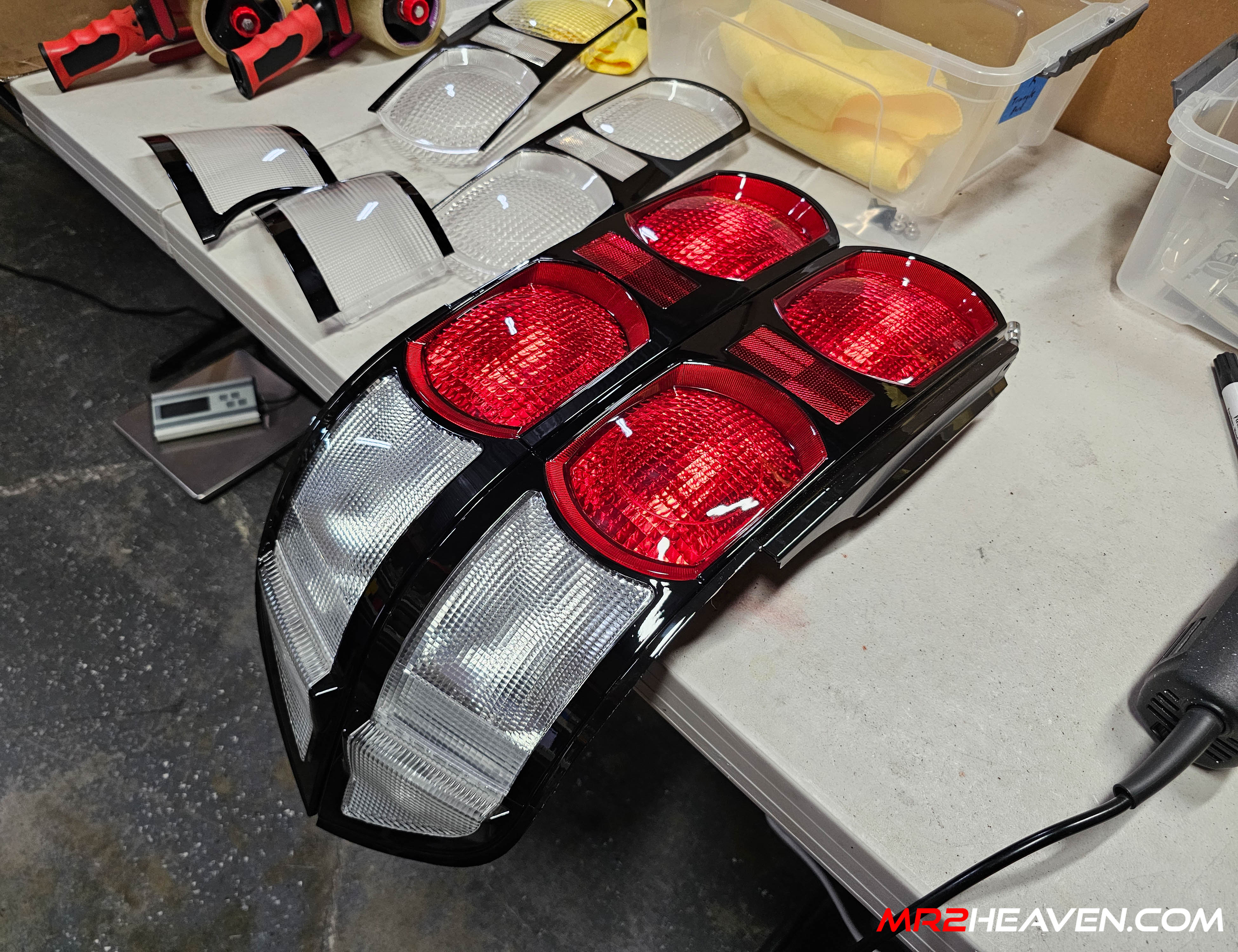 MR2Heaven Reproduction Kouki Tail Lights - Side Lens [Amber