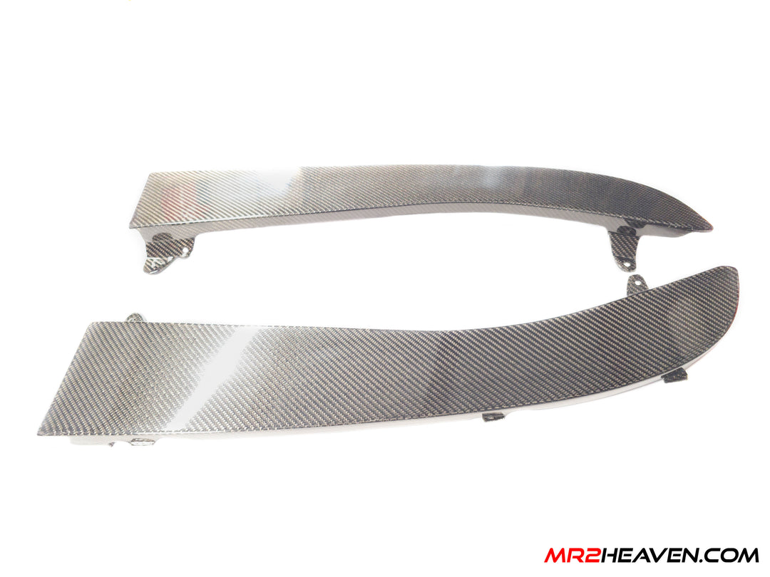 MR2Heaven OEM 91 Style Engine Lid Inspection Panels - Carbon Fiber Only